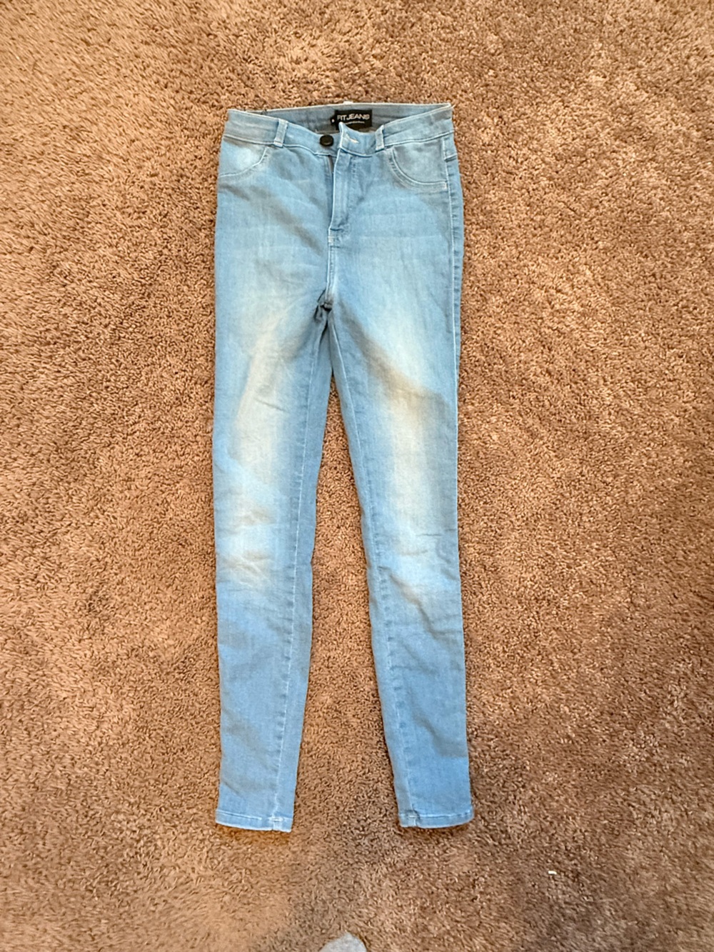 FITJEANS Light Wash Women’s Skinny Jeans
